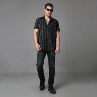 Solid Pattern Low Crotch Fit Jeans