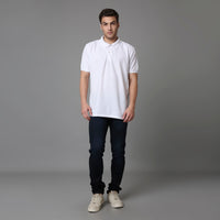 Solid Pattern Low Crotch Fit Jeans