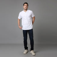Solid Pattern Low Crotch Fit Jeans