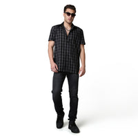 Solid Pattern Low Crotch Fit Jeans