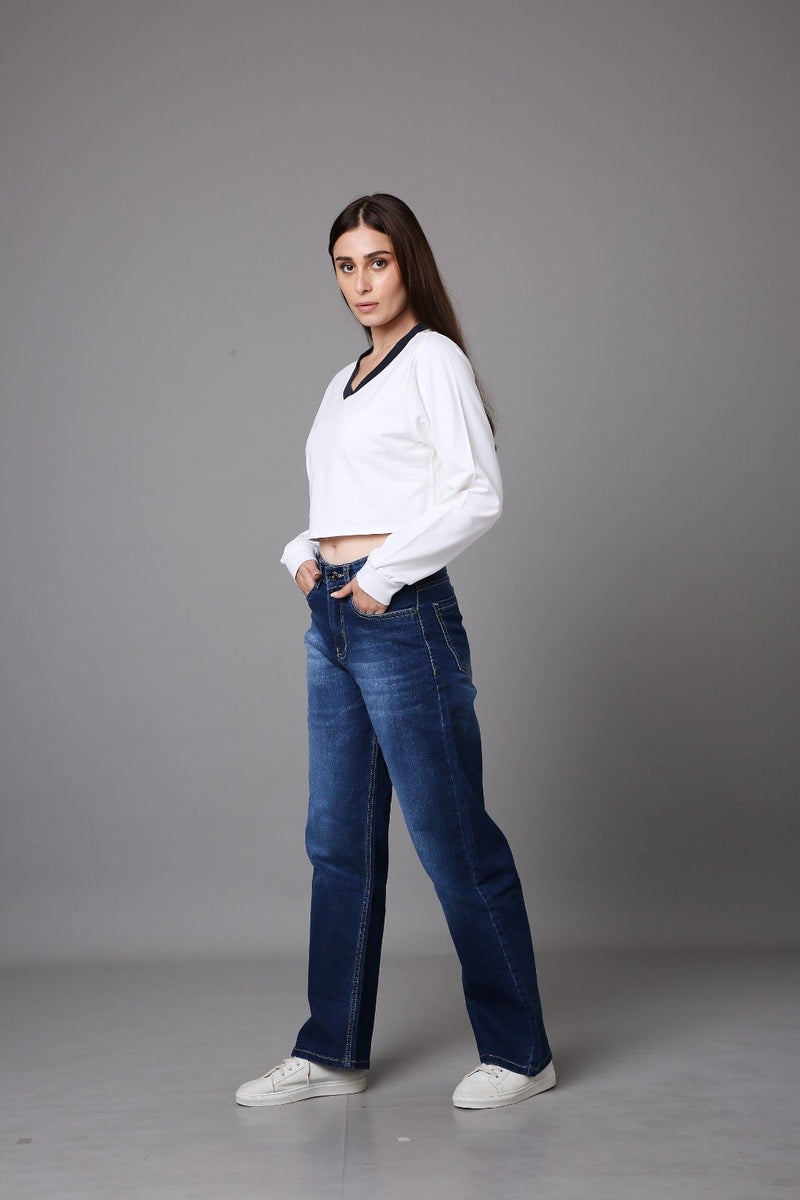 Women Fit Jeans High Rise