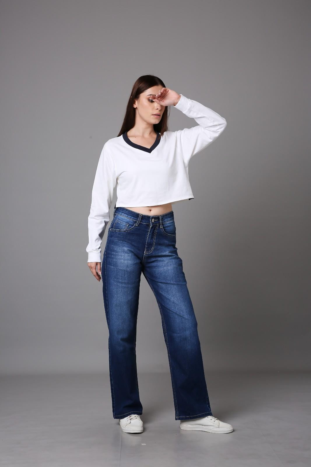 Women Fit Jeans High Rise